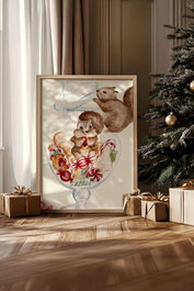 Wallity Pintura Decorativa Enmarcada Nwyearsngmdl49